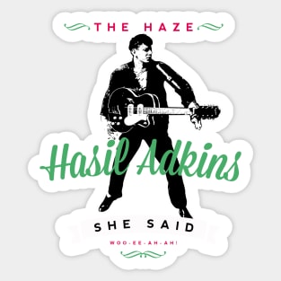 Hasil Adkins Tribute Sticker